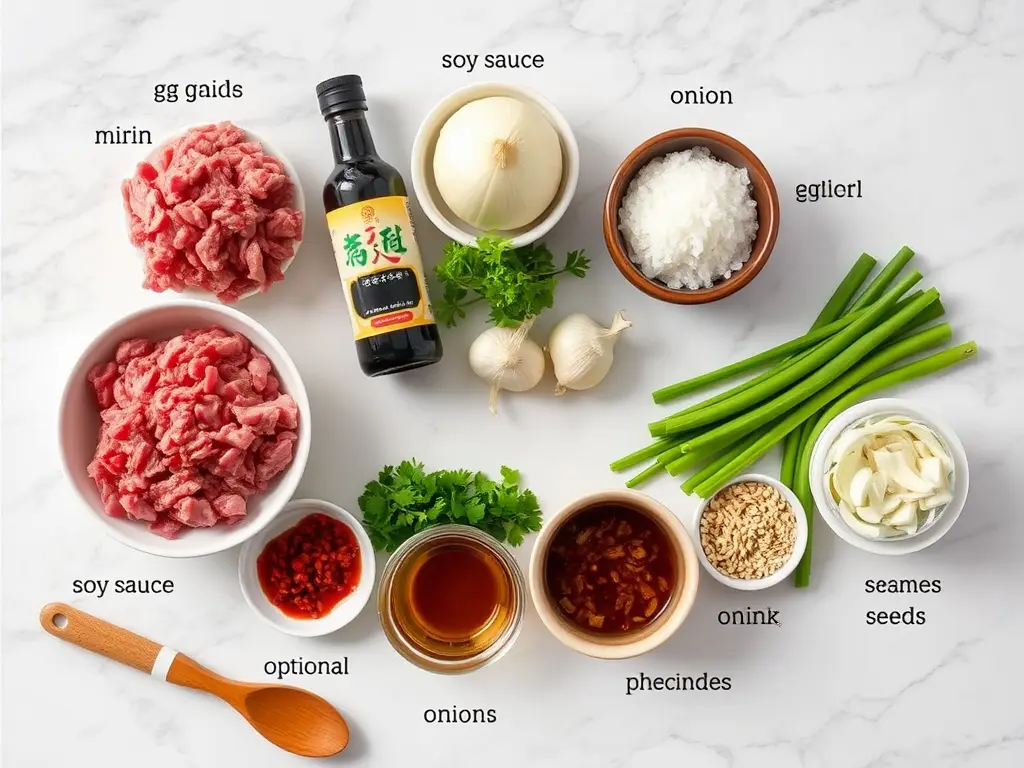 Ground beef bulgogi recipe