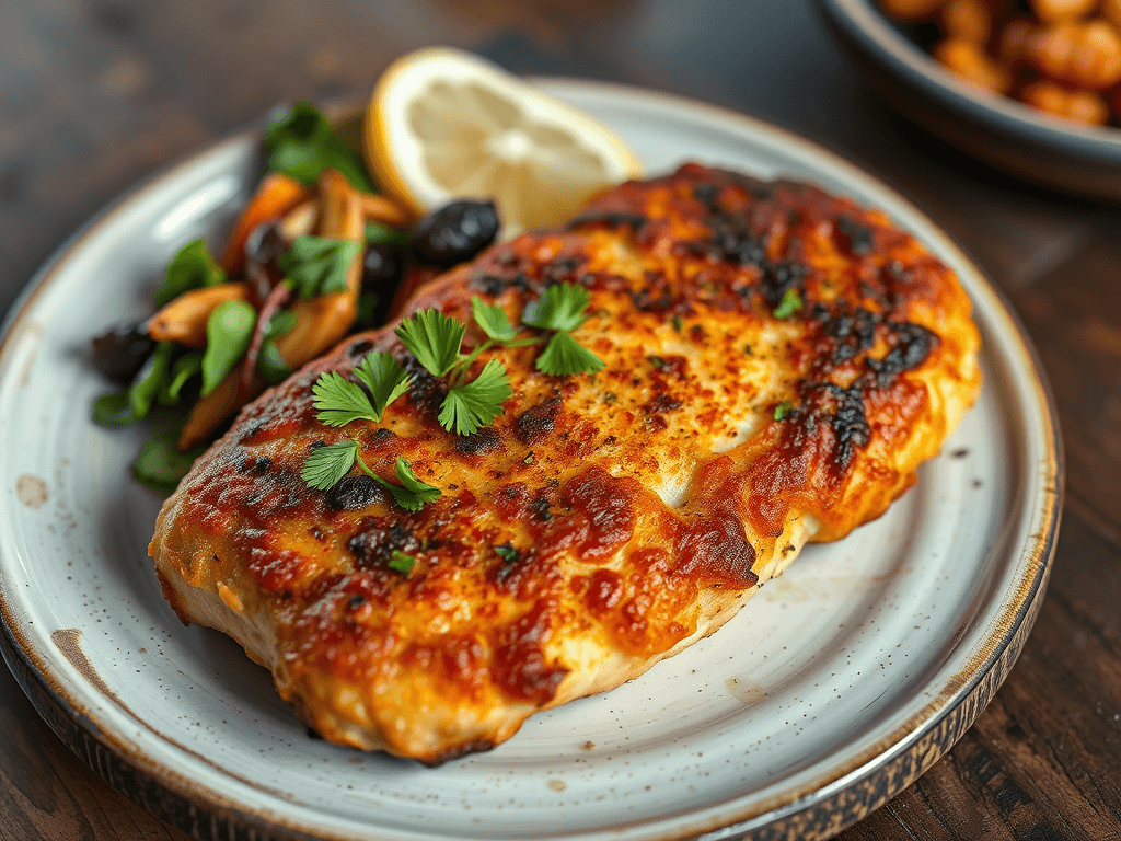 Baked Chicken Cutlet 