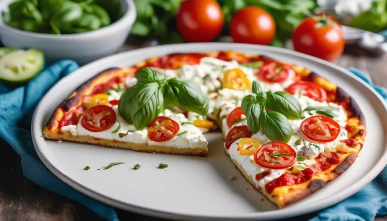 Best cottage cheese pizza crust keto low-calorie recipe