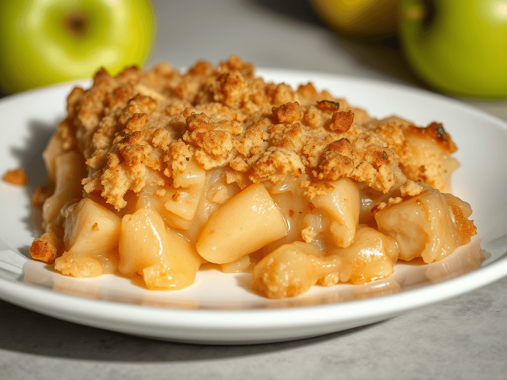 apple crumble recipe for baby