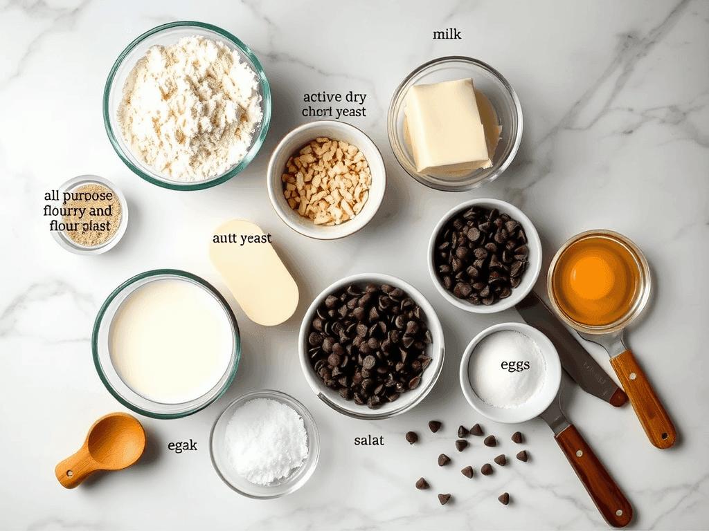 braided chocolate chip brioche recipe