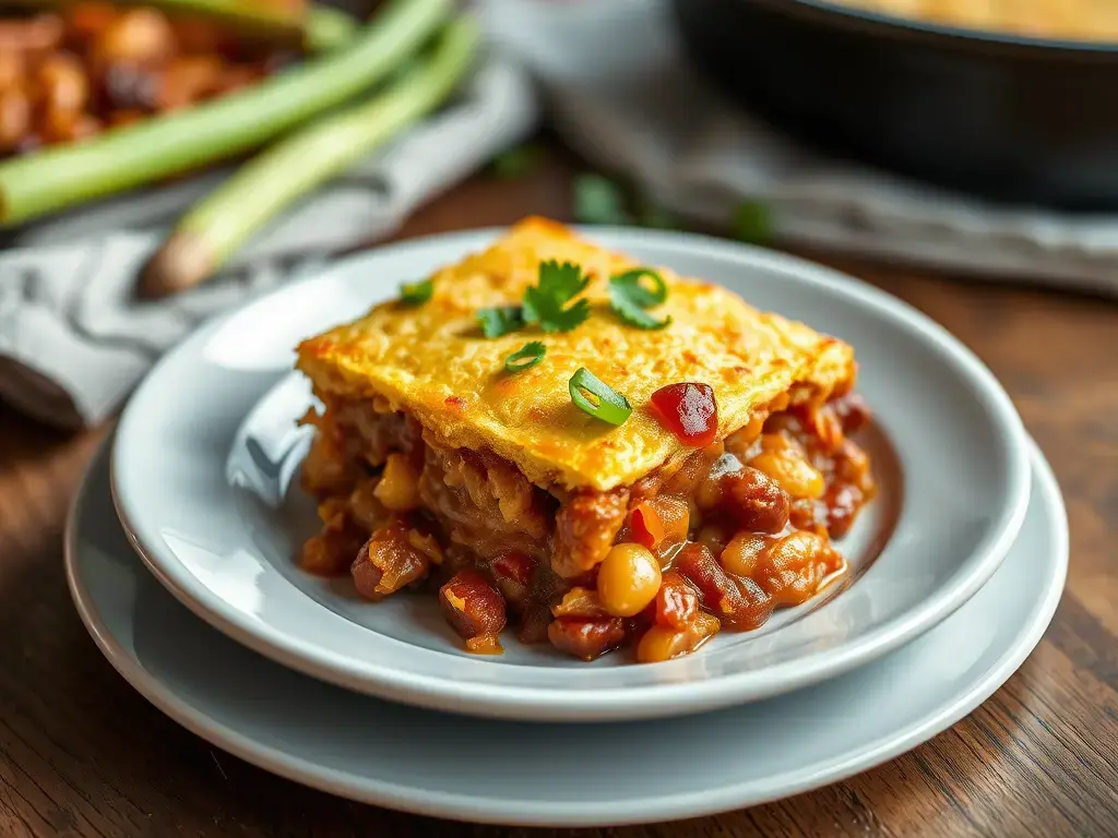 cornbread topped chilli pie chile madness recipe