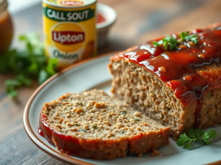 meatloaf recipe lipton onion soup