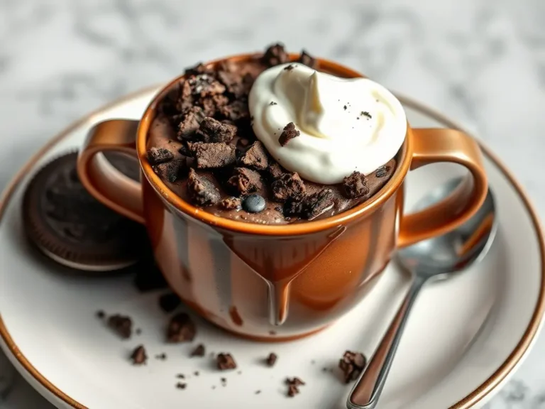 oreo mug cake recipe